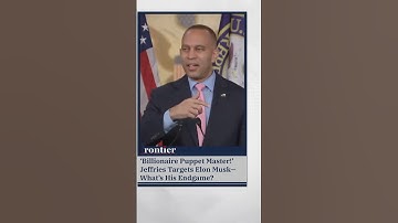 Hakeem Jeffries Moves to Rein in ‘Out of Control’ Elon Musk! #shorts