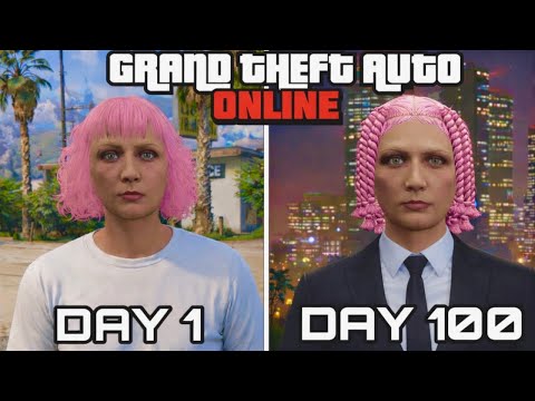 I Spent 100 Days In GTA Online 