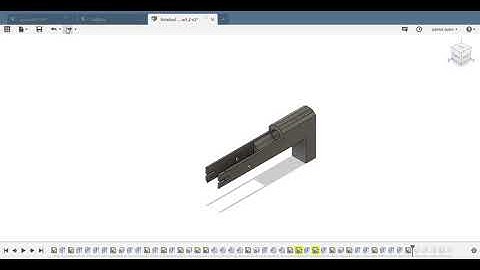 Autodesk Fusion 360 3d printed gun body