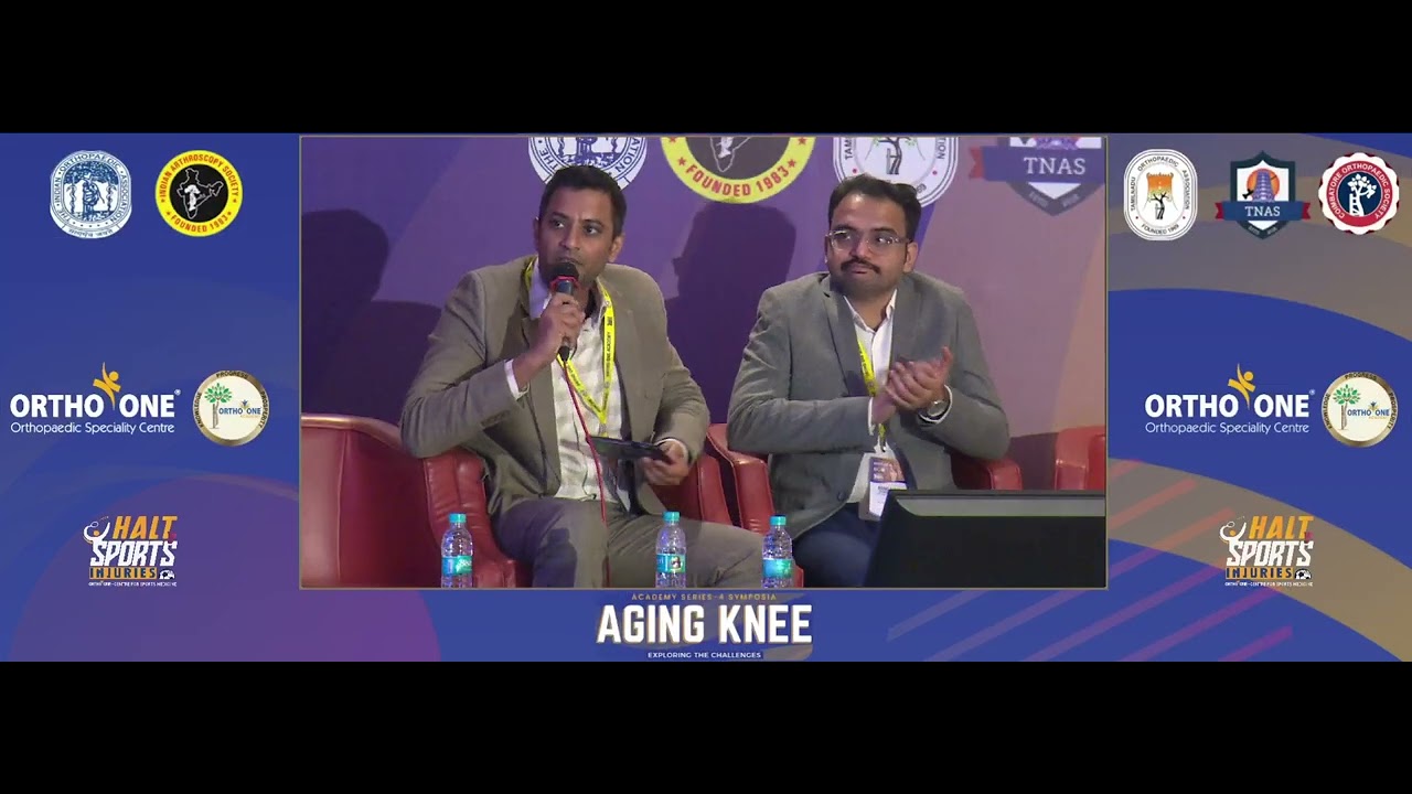 ORTHO-ONE ACADEMY SERIES-4 SYMPOSIA- AGING KNEE-REJUVENATING THE KNEE -NON SURGICAL ADVANCEMENTS