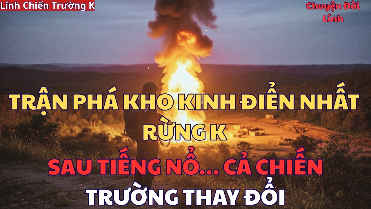 Chiến Trường K : Kho Đạn 105 Ly Bốc Cháy – Bước Ngoặt Chiến Trường Rừng K