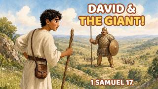 David and the Giant! (1 Samuel 17) #bible #jesus #kids #biblestory