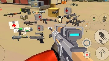 BattleRoyalePvP StrikeFortressBox Game || Pro VS Hacker || Android Gameplay Video