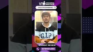 Student Speaks | Java Programming Course | Vcare technical institute | Laxmi nagar