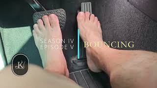 Pedal Pumping Barefoot & Car Revving Asmr