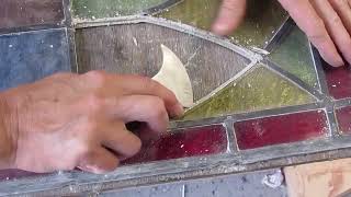 Sophie's Stained Glass | Repairing Stained Glass - tips and tricks!
