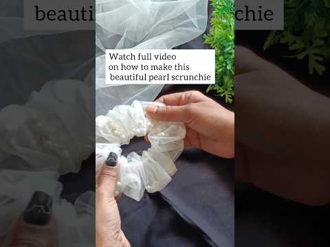 Make fabric pearl