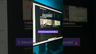build a website in 60 second! 🤯 #WebsiteCreation #TechTips #WebDesign #Coding #Shorts #BuildAWebsite