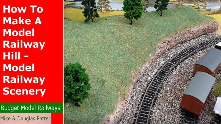 How To Make A Model Railway Hill - Model Railway Scenery Construction