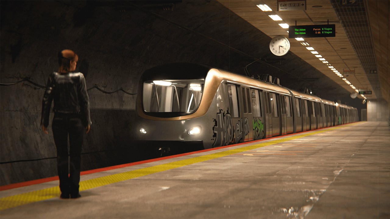 Creating A Subway Station in Blender 5.1