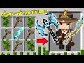 MINI GAME : CUỘC CHIẾN ĐÀO TRE ** NOOB CHẾ TẠO THÀNH CÔNG RÌU CHIẾN VIP NHẤT TRONG MINI WORLD ??