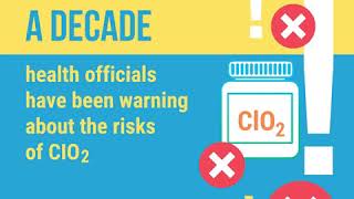 Warnings about Chlorine Dioxide