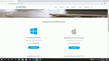 The Best Screen Recorder for Free | ActivePresenter 8 | Windows 10 | Mac OS