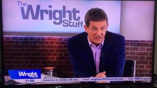 Martin Offiah on the Wright Stuff
