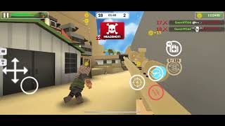 Playing multiplayer in Block Gun 3D @abhinavsaji2085 screenshot 5