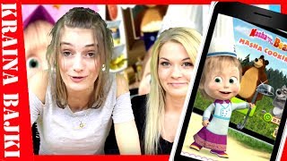 GRA MASZA I NIEDŹWIEDŻ MASHA COOKING! JAK MASZA ROBI KULINARNE ZAMIESZANIE? | GRA NA TELEFON screenshot 5