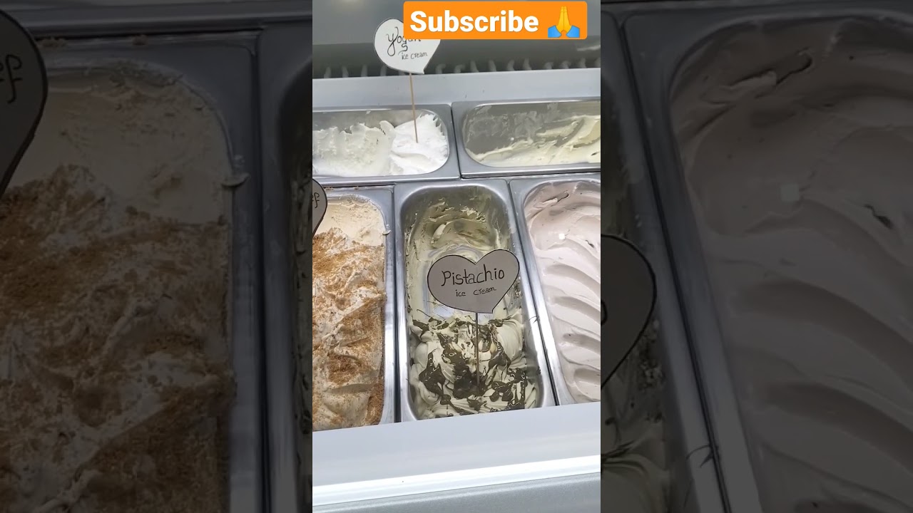 Rare and epic high quality ice cream from Dubai - Paul's creamery 😋