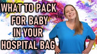 What To Pack In Your Hospital Bag For Baby | Hospital Bag Packing List | Hospital Bag Checklist