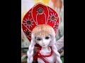 Making Russian style tiara crown - Kokoshnik for MSD BJD doll