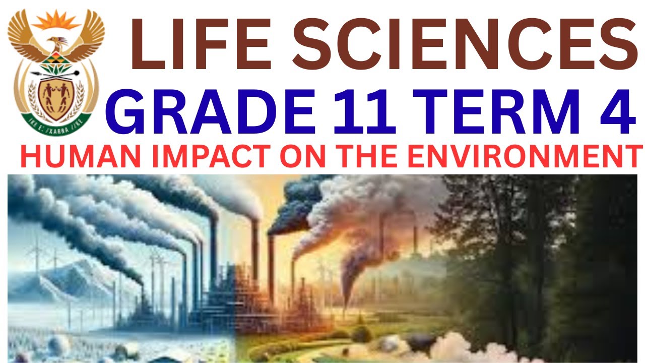 Life Sciences Grade 11 The Atmosphere and Climate Change- Human impact on the environment Term 4