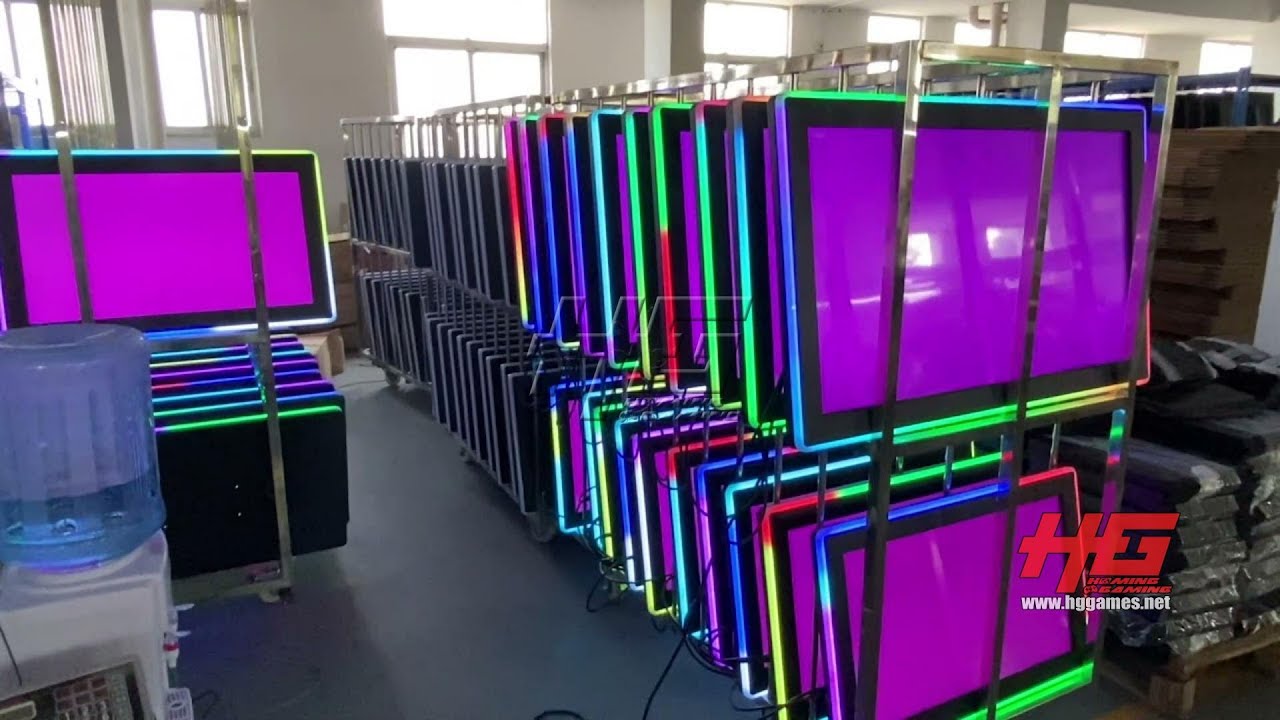 Factory Price 32 Inch 43 Inch Infrared Touch Screen Monitors RS232 LED Light Touch Slot Monitors