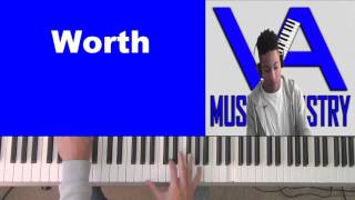 Worth by Anthony Brown (Malachi Mabson on keys) chords