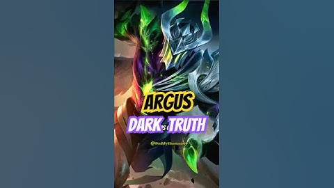 Did You Know This Dark Truth About Argus? | Mobile Legends Lore #shorts #mobilelegends #argus