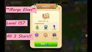 Merge Elves **Level 157** All 3 Stars! screenshot 5
