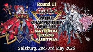 WCQ NATIONAL SALZBURG │ Maliss VS Radiant Sky Striker Mitsurugi │ Round 11 Yu-Gi-Oh! May 2026