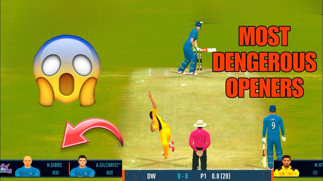 MOST INTENSE POWER PLAY IN REAL CRICKET 24 ☠️ - YouTube
