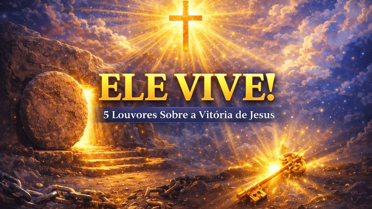 ELE VIVE! | 5 Louvores Inéditos Sobre a Ressurreição e a Vitória de Jesus
