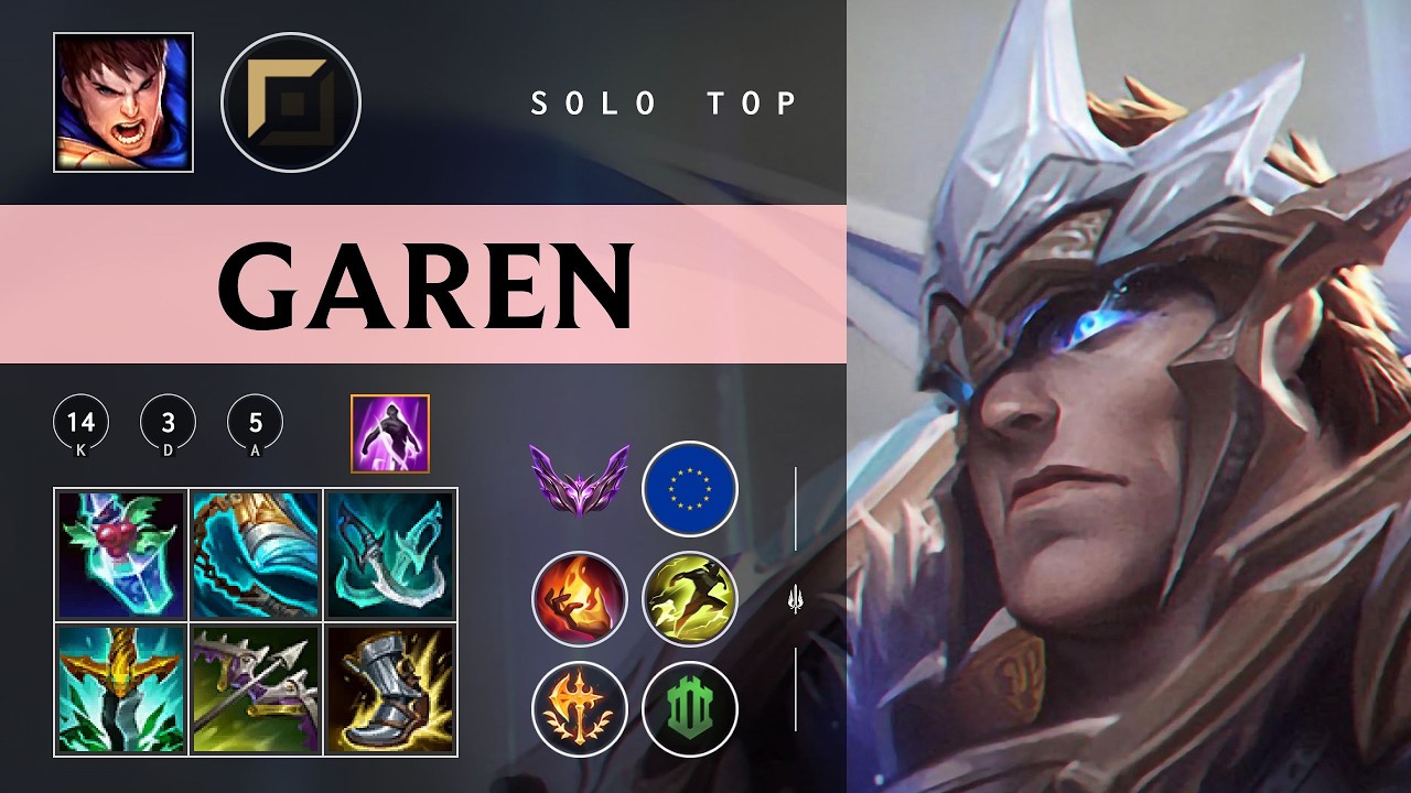 Garen Top vs Yasuo - EUW Master Patch 26.04