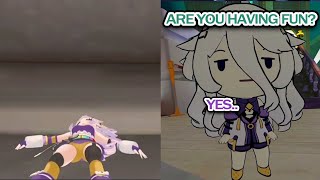 Henya Shows Her 3D Move