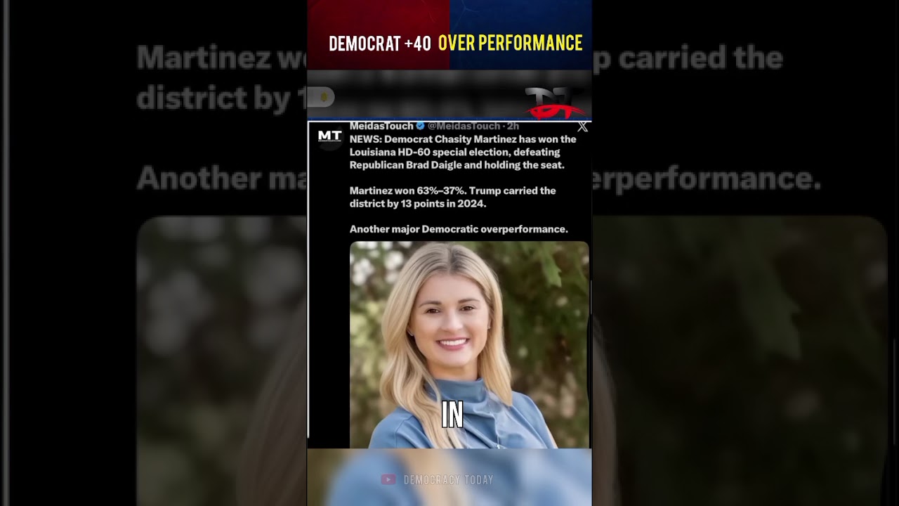 Голубое цунами? Демократы перехватили инициативу в Луизиане с преимуществом в 13 пунктов 