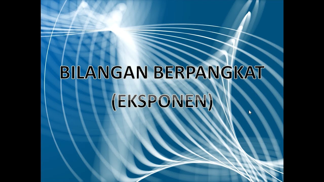 Eksponen 1 - YouTube