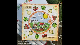 A Veggie Happy Give It A Whirl Card