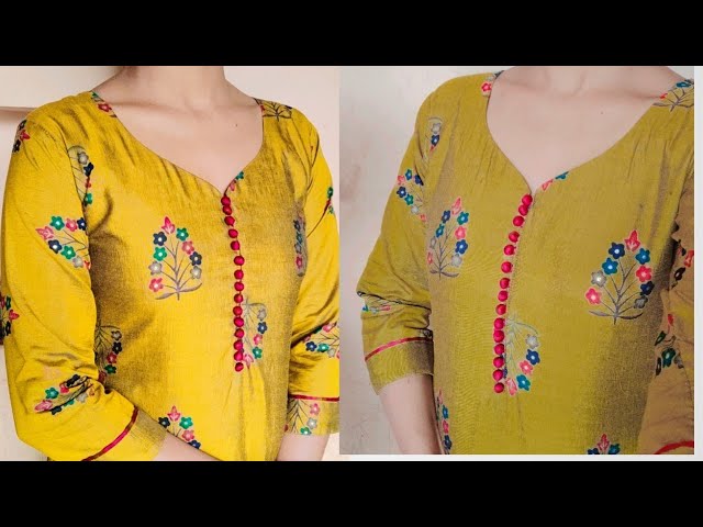 Different types of kurtis neck designs - Art & Craft Ideas