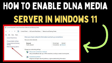 How to Enable DLNA Media Server in Windows 11