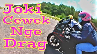 Joki Cewek R15 V3 ikut Drag Landasan Pacu
