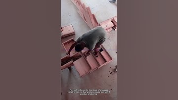 How Construction Workers Build Perfect Concrete Stairs.