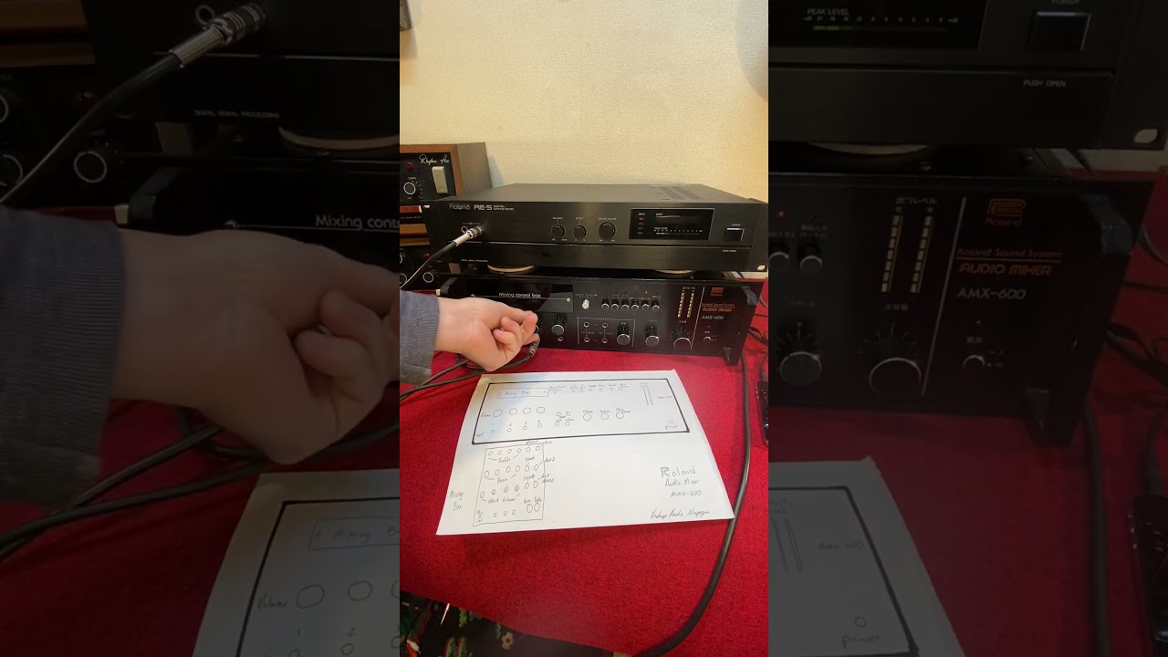 Только для Японии: микшер Roland AMX-600 и космический эхо-сигнал RE-5. Дешевле через Instagram и...