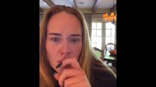 stan twitter: adele - what would you do if when you ok so he said yes would go