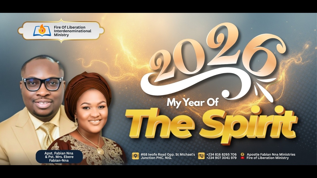 SUNDAY SERVICE WITH APOSTLE FABIAN NNA || SUNDAY 8TH MARCH, 2026