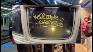 Redline Chicago CTA Train Rave