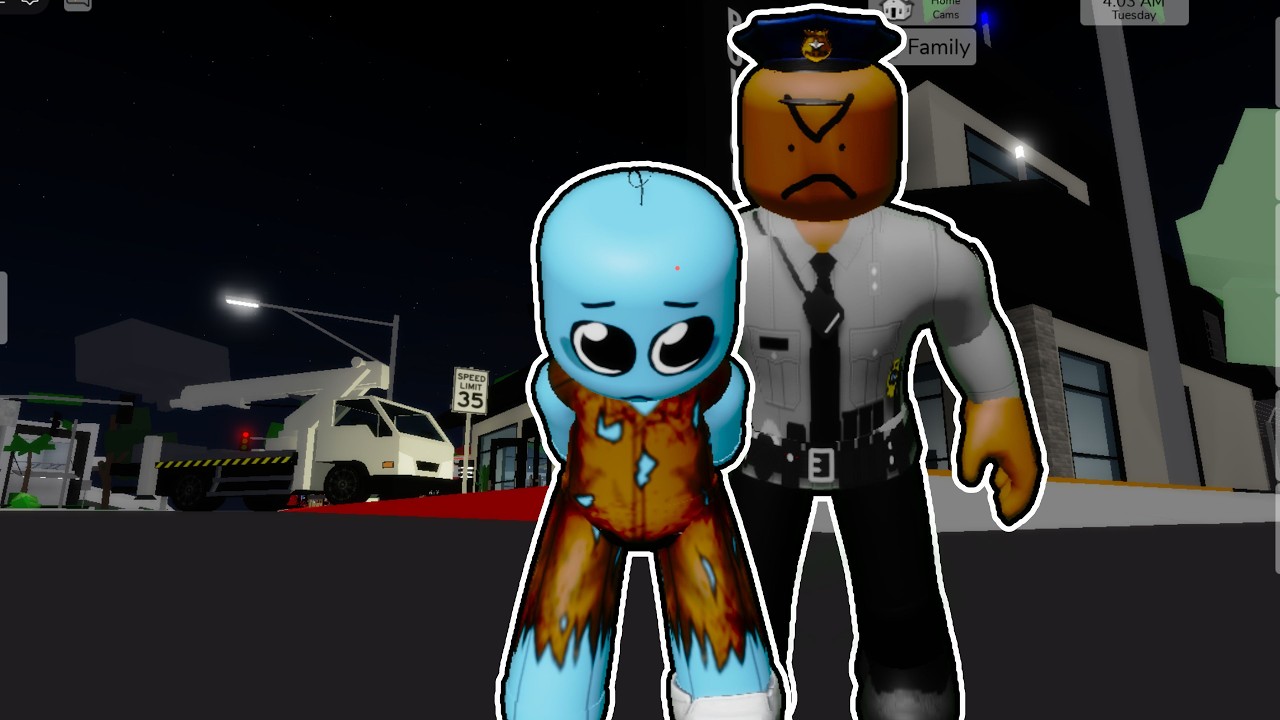 Hinabol ako ng pulis guys | brookhaven rp tagalog | Roblox story