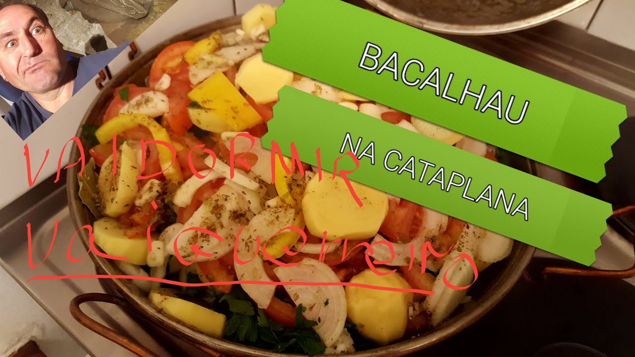 BACALHAU NA CATAPLANA RECEITA Á MESTRE GUERREIRO