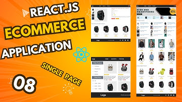 🚀 Build a Full E-commerce Web App with React.js & Bootstrap! 💻 || Full Mobile Responsive || PART - 8
