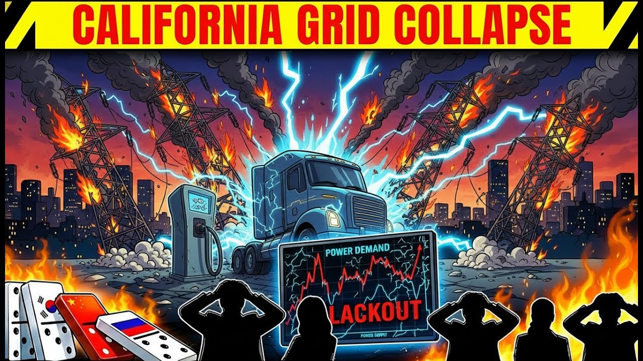 California BANS Diesel Trucks: Grid COLLAPSES Overnight — Supply Chain Crisis