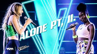 Yvette vs. Annelies - 'Alone, Pt. II' | The Battles | The Voice van Vlaanderen | VTM screenshot 1