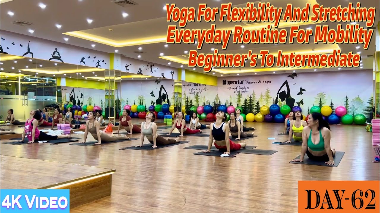 DAY-62 Yoga For Flexibility And Stretching Everyday Routine For Mobility | Master Ranjeet Singh |